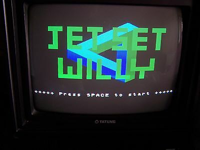 tatung einstein "   Jet set willy & Manic Miner Plus Extra Games " game disk